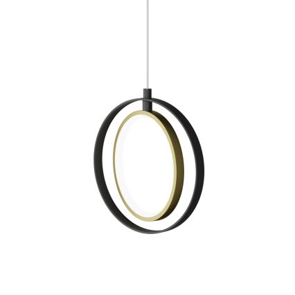 Aigostar - LED luster na sajli LED/15W/230V 6500K crno