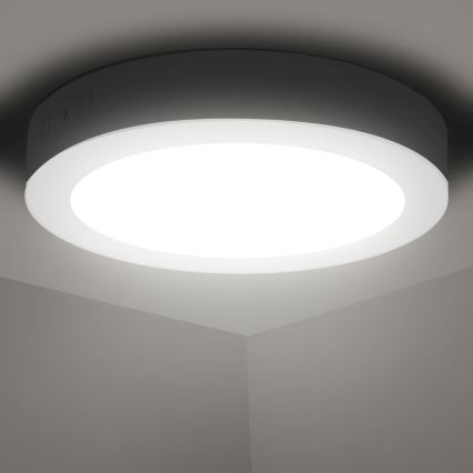 Aigostar - LED Nadgradna plafonjera LED/12W/230V pr. 17,4 cm 4000K bela
