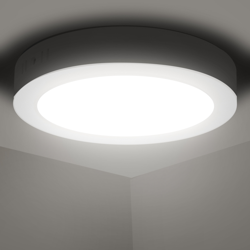 Aigostar - LED Nadgradna plafonjera LED/12W/230V pr. 17,4 cm 4000K bela