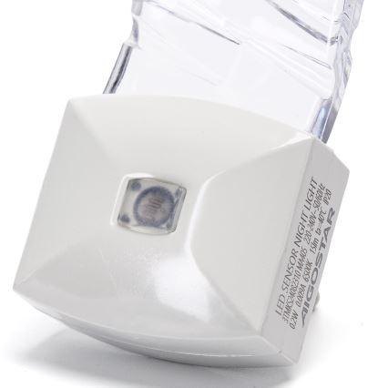 Aigostar - LED Noćno svetlo sa senzorom za dan/noć LED/0,2W/230V 6500K
