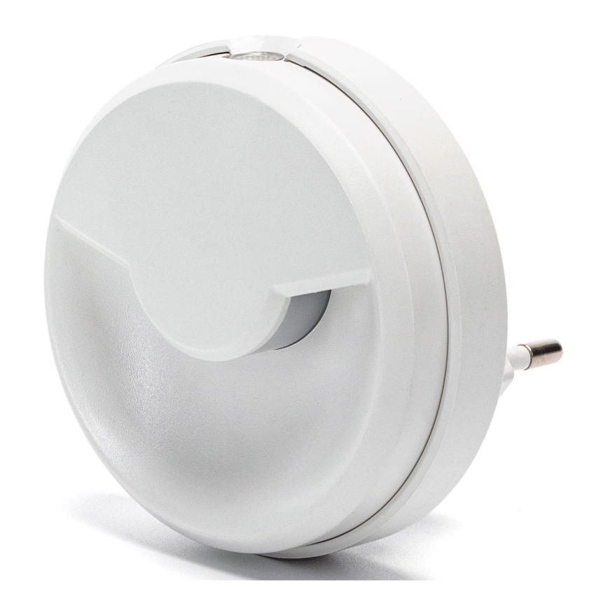 Aigostar - LED Noćno svetlo sa senzorom za dan/noć LED/0,5W/230V 3000K