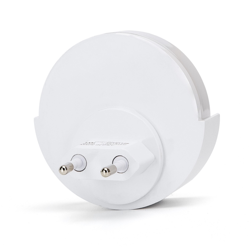 Aigostar - LED Noćno svetlo sa senzorom za dan/noć LED/1W/230V 6500K okrugli
