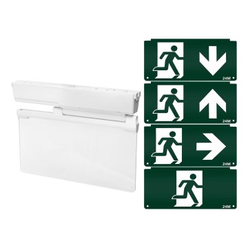 Aigostar - LED Panik lampa EMERGENCY LED/3,6W/230V 6500K 500 mAh