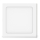 Aigostar - LED Plafonjera LED/12W/230V 17,3x17,3 cm 6500K bela