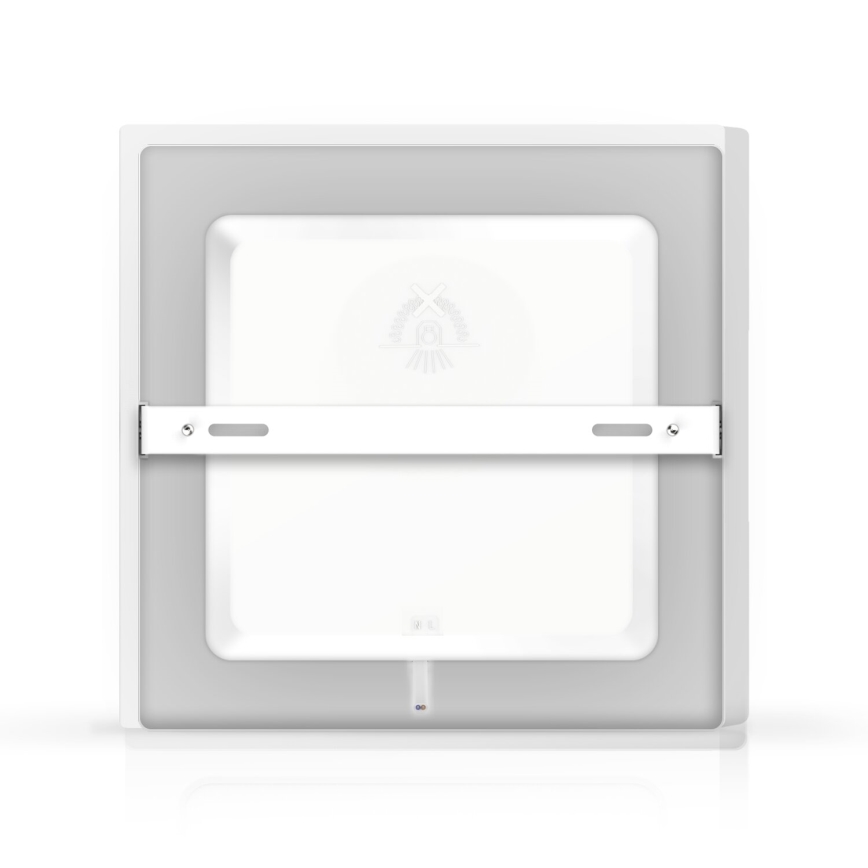 Aigostar - LED Plafonjera LED/12W/230V 17,3x17,3 cm 6500K bela