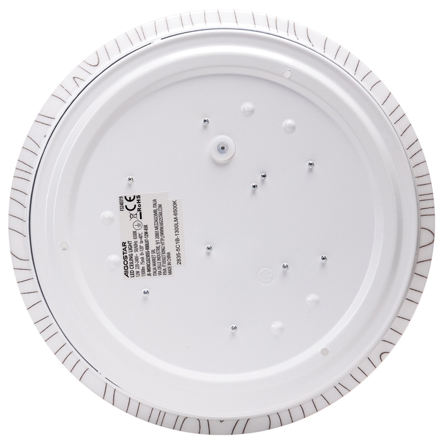 Aigostar - LED Plafonjera LED/12W/230V 3000K pr. 26cm