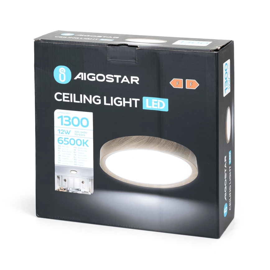 Aigostar - LED Plafonjera LED/12W/230V 6500K pr. 26,3 cm