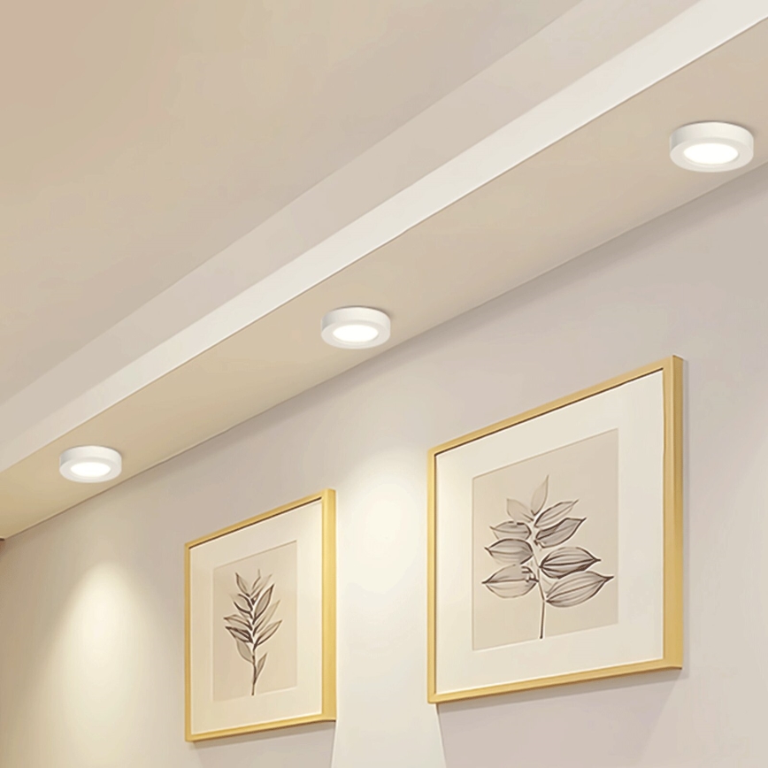 Aigostar - LED Plafonjera LED/18W/230V pr. 22,6 cm 4000K bela
