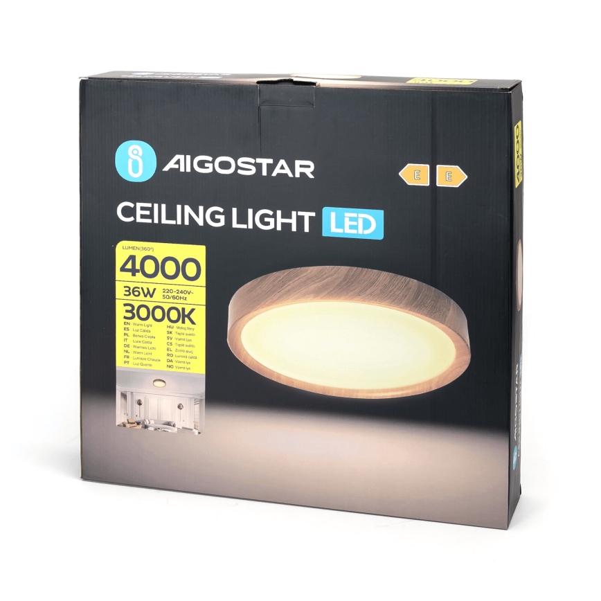 Aigostar - LED Plafonjera LED/36W/230V 3000K pr. 48,1 cm