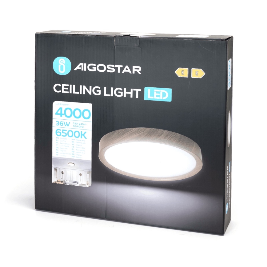 Aigostar - LED Plafonjera LED/36W/230V 6500K pr. 48,1 cm
