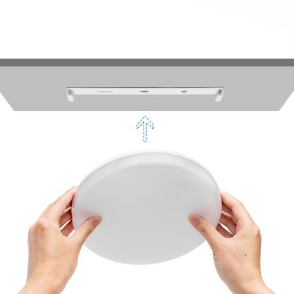 Aigostar - LED Prigušiva plafonjera za kupatilo LED/18W/230V 3000-6000K IP54 + Daljinski upravljač