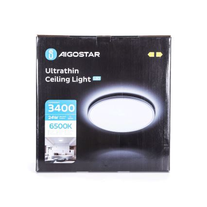 Aigostar - LED plafonjera za kupatilo LED/24W/230V 6500K pr. 42 cm IP44