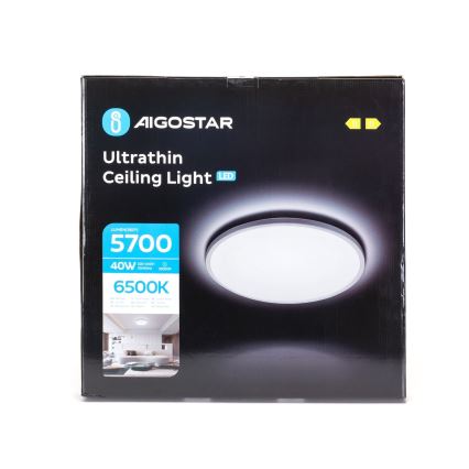 Aigostar - LED plafonjera za kupatilo LED/40W/230V 6500K pr. 54 cm IP44