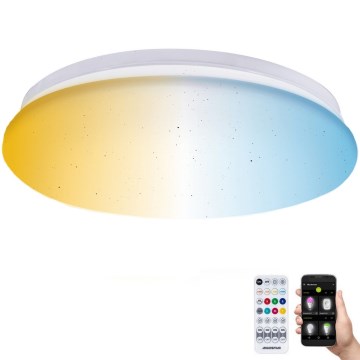 Aigostar - LED Plafonjera za kupatilo MESH LED/18W/230V 3000-65000K IP44 + Daljinski upravljač