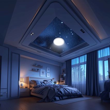 Aigostar - MESH LED stropno svetlo, prigušiva LED/36W/230V 3000-6500K prečnik 49,5 cm + daljinski upravljač