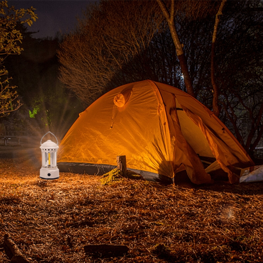 Aigostar - LED Prenosni kampovanje lampa LED/3W/3xAA