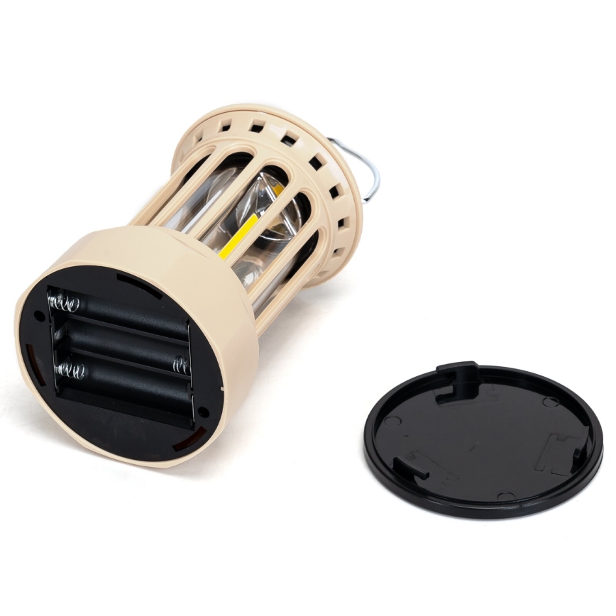 Aigostar - LED Prenosni kampovanje lampa LED/3W/3xAA