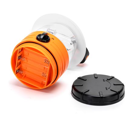 Aigostar - LED Prenosni kampovanje lampa LED/4xAA narandžasta