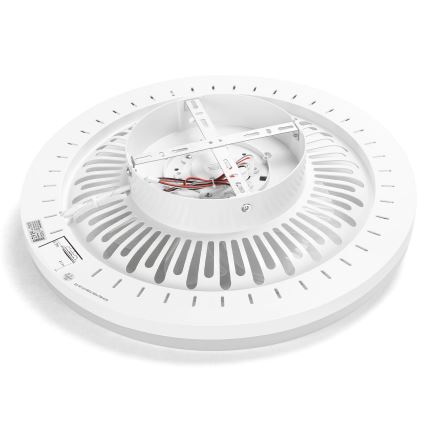 Aigostar - LED Prigušiva plafonska ventilator LED/40W/230V 2700/4000/6500K pr. 50 cm + Daljinski upravljač bela
