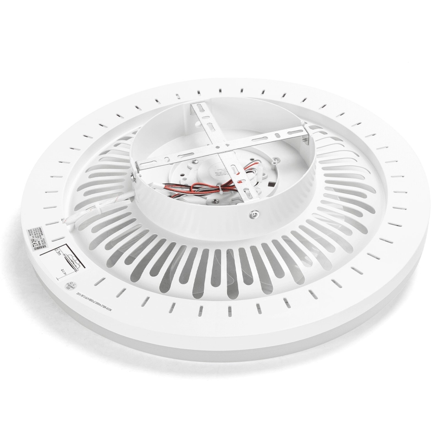 Aigostar - LED Prigušiva plafonska ventilator LED/40W/230V 2700/4000/6500K pr. 50 cm + Daljinski upravljač bela
