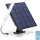Aigostar - LED Prigušiva cev sa solarnim panelom LED/3,2V 3000K/4000K/6500K IP65 + Daljinski upravljač
