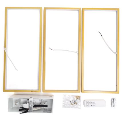 Aigostar - LED Prigušiva plafonjera LED/38W/230V 2700-6500K + Daljinski upravljač