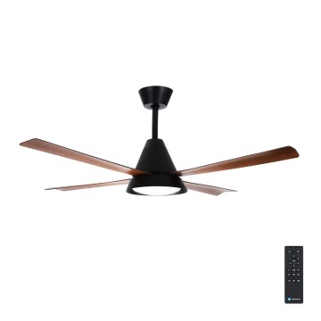 Aigostar - LED prigušiva plafonski ventilator LED/24W/230V 2700-6500K 132cm + daljinski upravljač