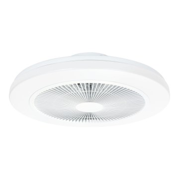 Aigostar - LED prigušiva plafonski ventilator LED/40W/230V 2700-6500K pr. 48 cm + daljinski upravljač bela