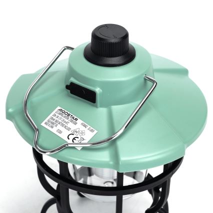 Aigostar - LED prigušiva prenosiva punjiva kamperska lampa LED/3W/3,7V 1200mAh