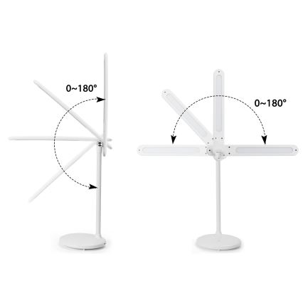 Aigostar - LED Prigušiva punjiva dodirna stona lampa LED/3W/5V 1200mAh 3000/4000/6500K