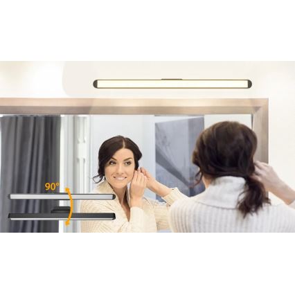 Aigostar - LED Prigušiva punjiva rasveta za ogledalo LED/2,9W/5V