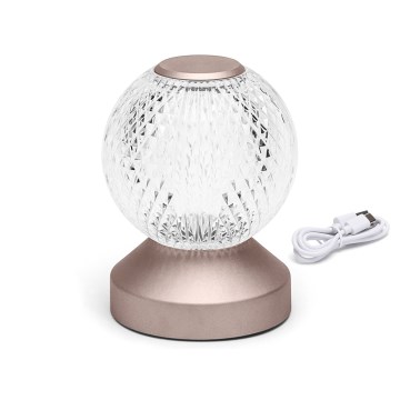 Aigostar - LED Prigušiva punjiva stona lampa LED/1W/5V 2700/4000/6500K 1800mAh 13,5 cm