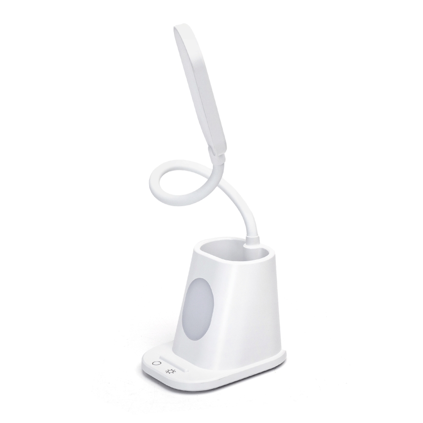 Aigostar - LED Prigušiva punjiva stona lampa LED/2,8W/5V 1800mAh 3000/5000K bela