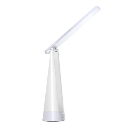 Aigostar - LED Prigušiva punjiva stona lampa LED/7W/5V 4000K 4400 mAh bela