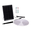 Aigostar - LED Prigušiva solarna traka LED/10W/3,2V 10 m 6500K IP65 + Daljinski upravljač