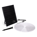 Aigostar - LED Prigušiva solarna traka LED/20W/3,2V 20 m 6500K IP65 + Daljinski upravljač
