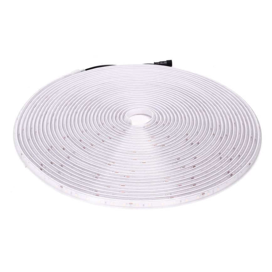 Aigostar - LED Prigušiva solarna traka LED/20W/3,2V 20 m 6500K IP65 + Daljinski upravljač