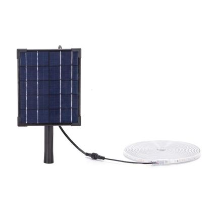 Aigostar - LED Prigušiva solarna traka LED/5W/3,2V 5 m 2700K IP65 + Daljinski upravljač