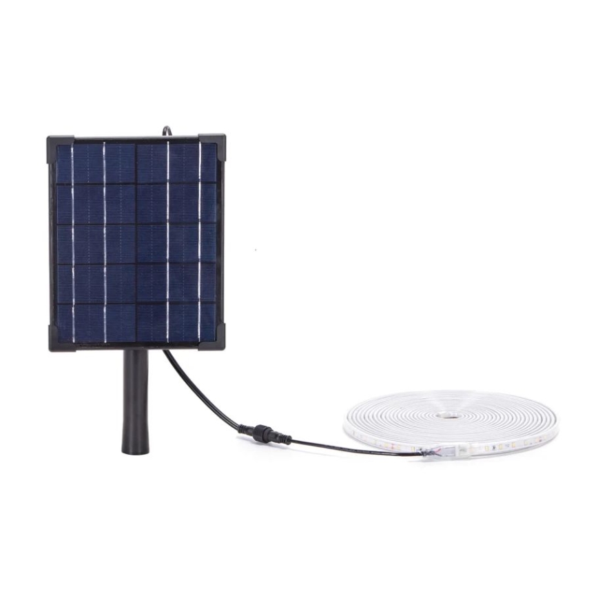 Aigostar - LED Prigušiva solarna traka LED/5W/3,2V 5 m 2700K IP65 + Daljinski upravljač