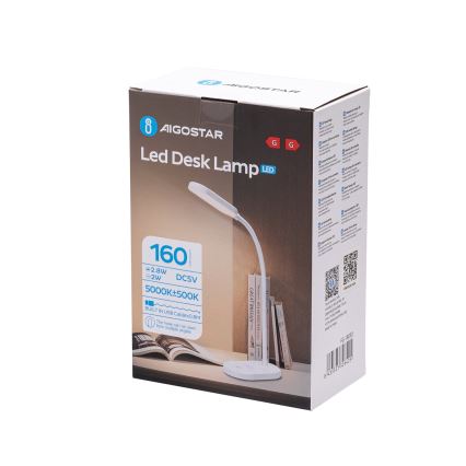 Aigostar - LED Prigušiva stona lampa na dodir LED/3W/5V