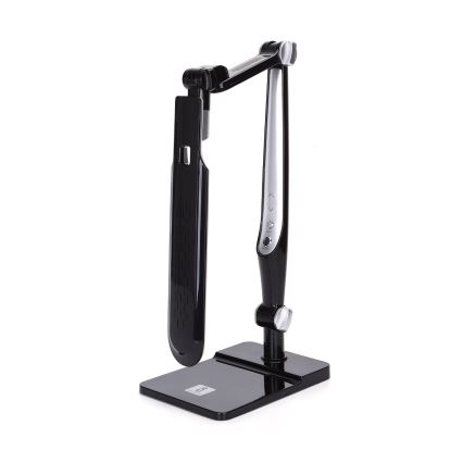 Aigostar - LED Prigušiva stona lampa na dodir LED/9W/230V 3000/6500K crno