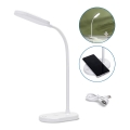 Aigostar - LED Prigušiva stona lampa sa bežičnim punjenjem LED/2,5W/5V bela