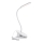 Aigostar - LED Prigušiva stona lampa sa štipaljkom LED/2,5W/5V bela