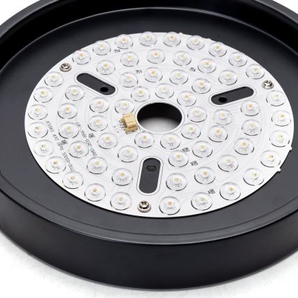 Aigostar - LED prigušiva plafonski ventilator LED/24W/230V 2700-6500K 165cm crna + daljinski upravljač
