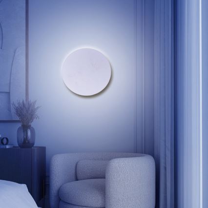 Aigostar - LED Prigušiva zidna lampa MESH Smart LED/12W/230V 2700-6500K bela