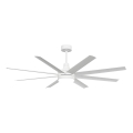 Aigostar - LED Prigušivi plafonski ventilator LED/24W/230V 2700-6500K pr. 165 cm + Daljinski upravljač bela