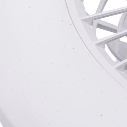 Aigostar - LED Prigušivi plafonski ventilator LED/40W/230V 2700-6500K pr. 49 cm + Daljinski upravljač bela
