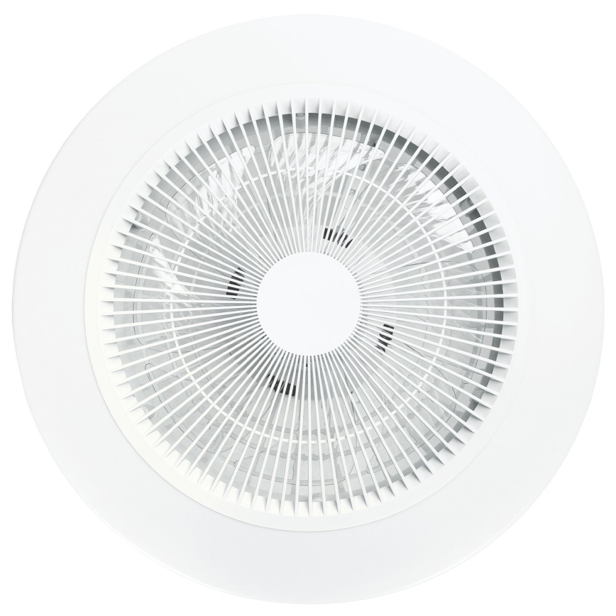 Aigostar - LED Prigušivi plafonski ventilator LED/40W/230V 2700-6500K pr. 48 cm + Daljinski upravljač bela