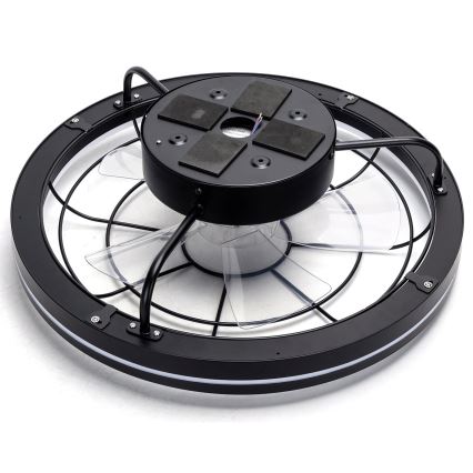 Aigostar - LED Prigušivi plafonski ventilator LED/40W/230V 2700-6500K pr. 48 cm + Daljinski upravljač crno