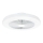 Aigostar - LED Prigušivi plafonski ventilator LED/40W/230V 2700-6500K pr. 48 cm + Daljinski upravljač bela